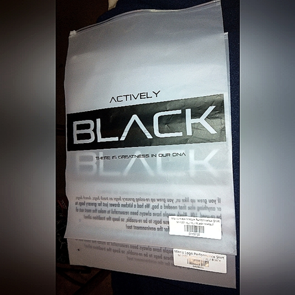 FREE with PURCHASE ACTIVELY BLACK BAGS reusable plastic